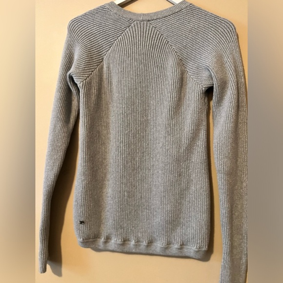 Lululemon "The Sweater The Better " Gray Knit Crew Neck Long Sleeve Sweater s/m - Picture 9 of 10